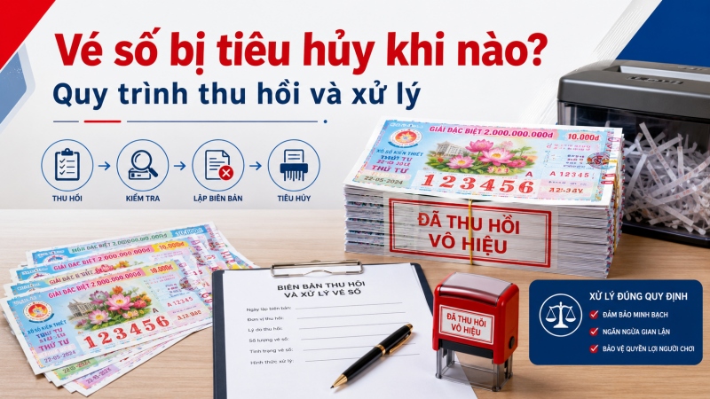 Vé Số Bị Tiêu Hủy Khi Nào? Quy Trình Và Quy Định Cần Biết